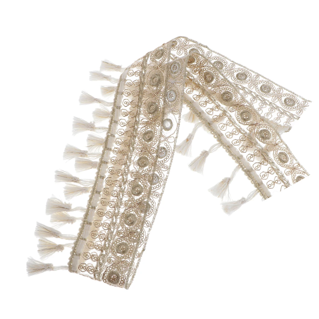 1yd Fringe Pom Pom Ribbon Lace Sewing Trim Braid Band DIY Craft Applique Decor