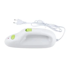 Кухонный Электрический замороженный нож для мяса пилы 220-240 в ЕС автоматическая кухня мясо хлеб индейки ножи зубчатый Кливер режущие инструменты ес