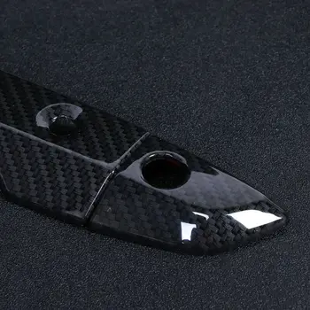 

8Pcs / Set Carbon Fiber Style ABS Plastic Door Handle Cover TrimBlack Glossy Finish Decoration Kit For Honda Civic 2016-2020
