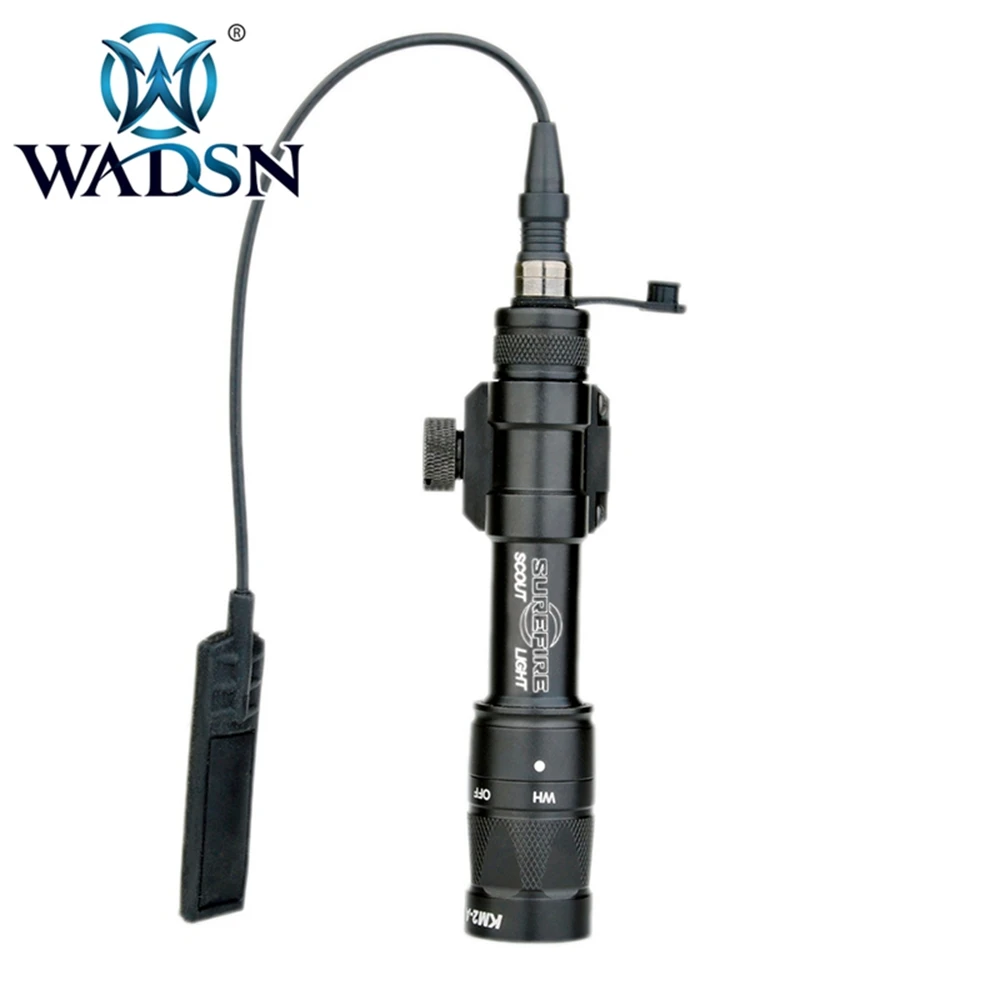 WADSN Surefir страйкбол тактический оружейный светильник M600W скаутский светодиодный