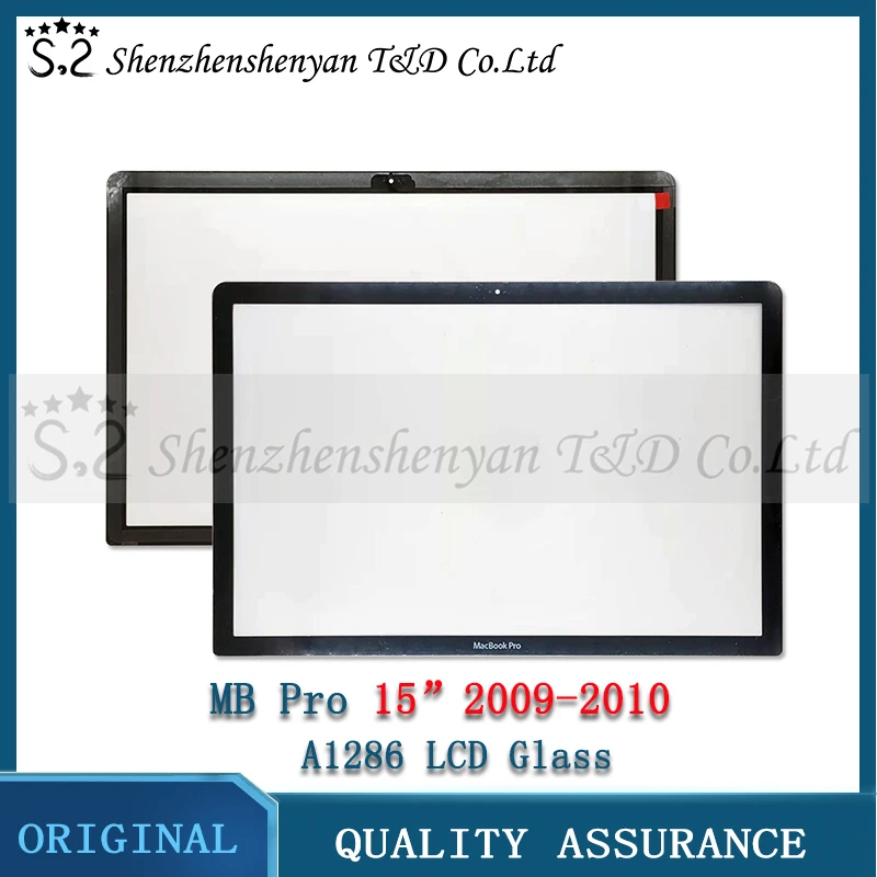Nuovo Vetro Lcd A1286 Per Apple Macbook Pro 15 "A1286 Vetro Schermo Lcd Con Adesivo 2009 2010 2011 2012