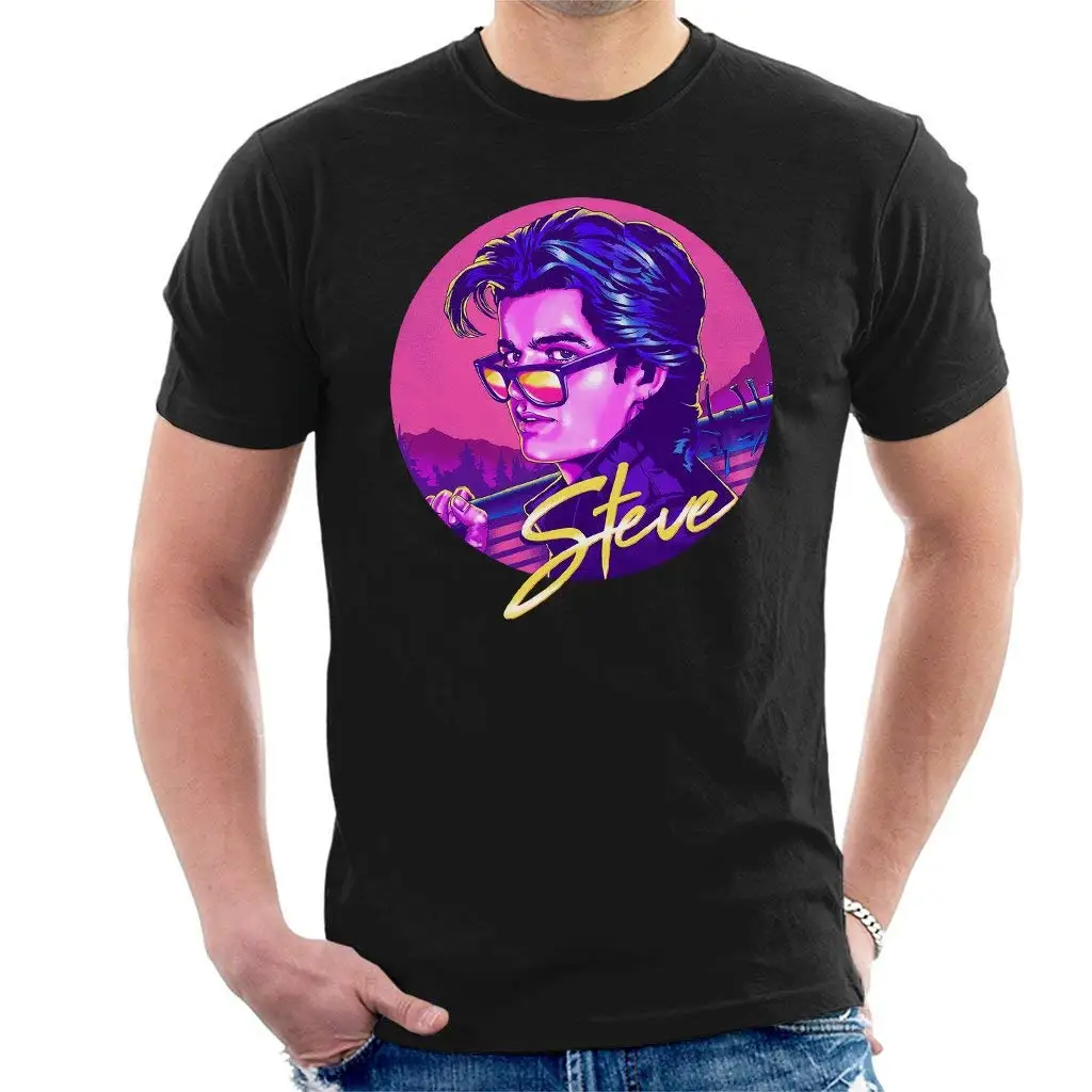 CHMAK 80s Steve Harrington Stranger Things Мужская футболка модная мужская футболка