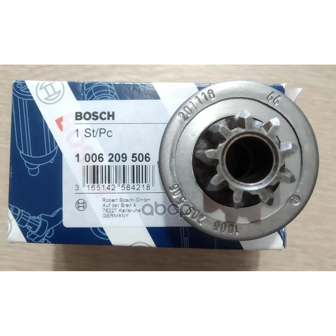 Бендикс Стартера Vw/Mercedes/Opel/Saab/Volvo/Fiat/Ford/Citroen Bosch арт. 1006209506