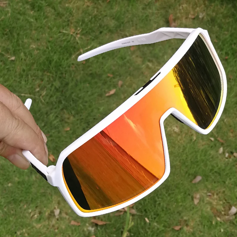O Sutro Brand Goggles Polarized Cycling Sunglasses Mens outdoor Sports Road Mtb Mountain Bike Glasses Eyewear Gafas ciclismo box - Цвет: sutro-baijin