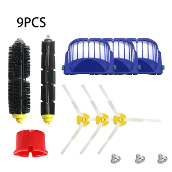 

9pcs Filter For IROBOT 500 600 SERIES AEROVAC FILTER 528 536 551 552 Absolute Home Appliance Highly Matched