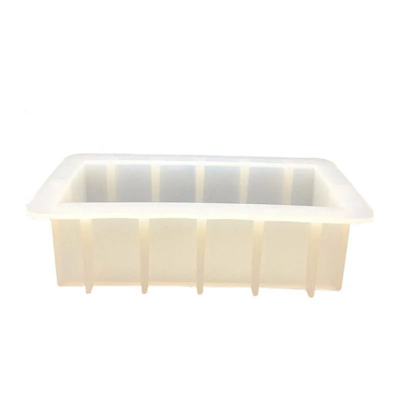 01 242x127x67mm 1.2L Силиконовые формы для мыла большого размера, прямоугольные силиконовые формы для мыла ручной работы, формы для мыла - Цвет: 01 242x127x67mm 1.2L