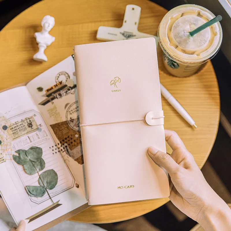 

Lovely Candy Color Pure Colorful Design PU TN Journal Pocket Portable Diary 22.5cm*11.8cm DIY Agenda Free Shipping
