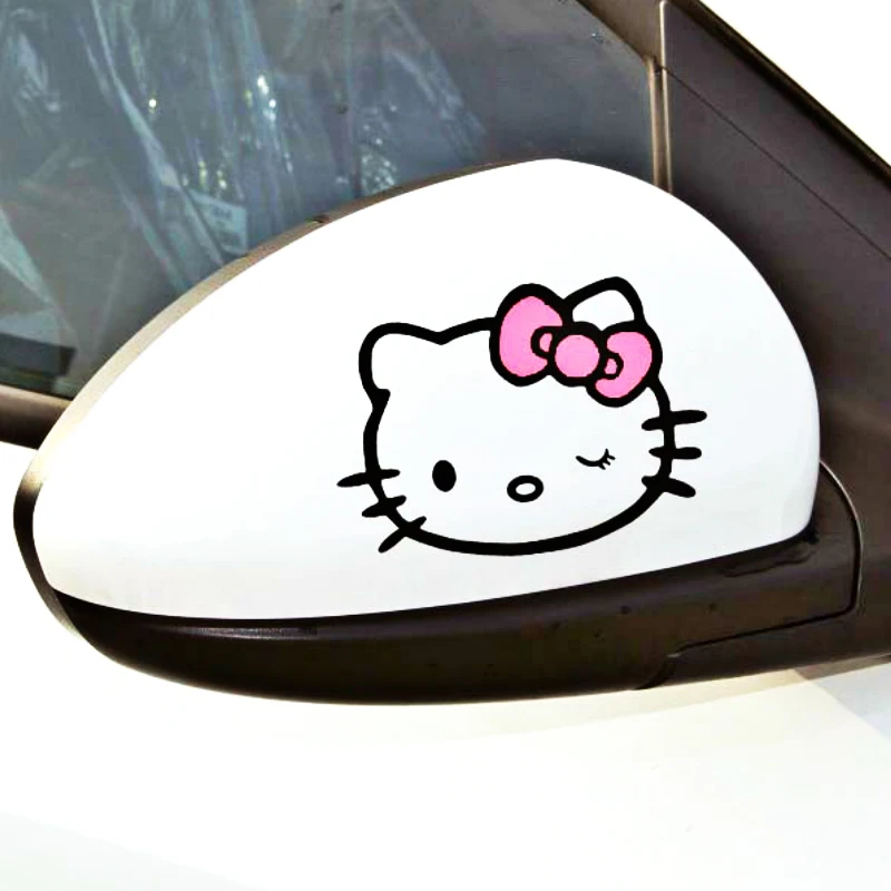 

Aliauto 2 X Funny Car Rearview Mirror Stickers and Decal Accessories for Volkswagen Polo Golf 11 X 8 CM