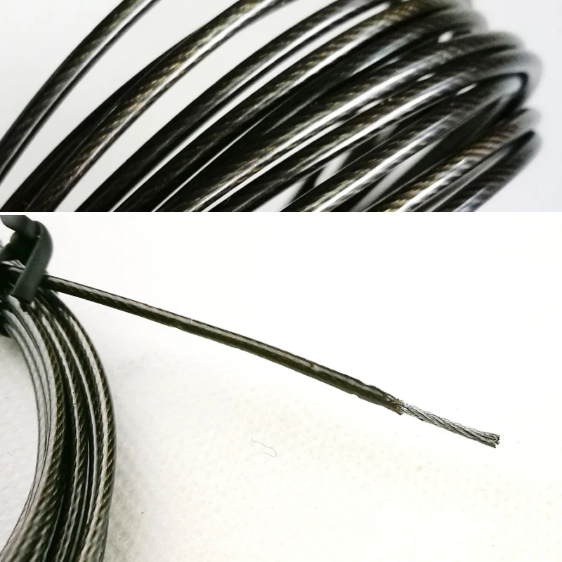 Replaceable Wire Cable Speed Jump Ropes Accessorie 2Pcs 3m 4mm Thick