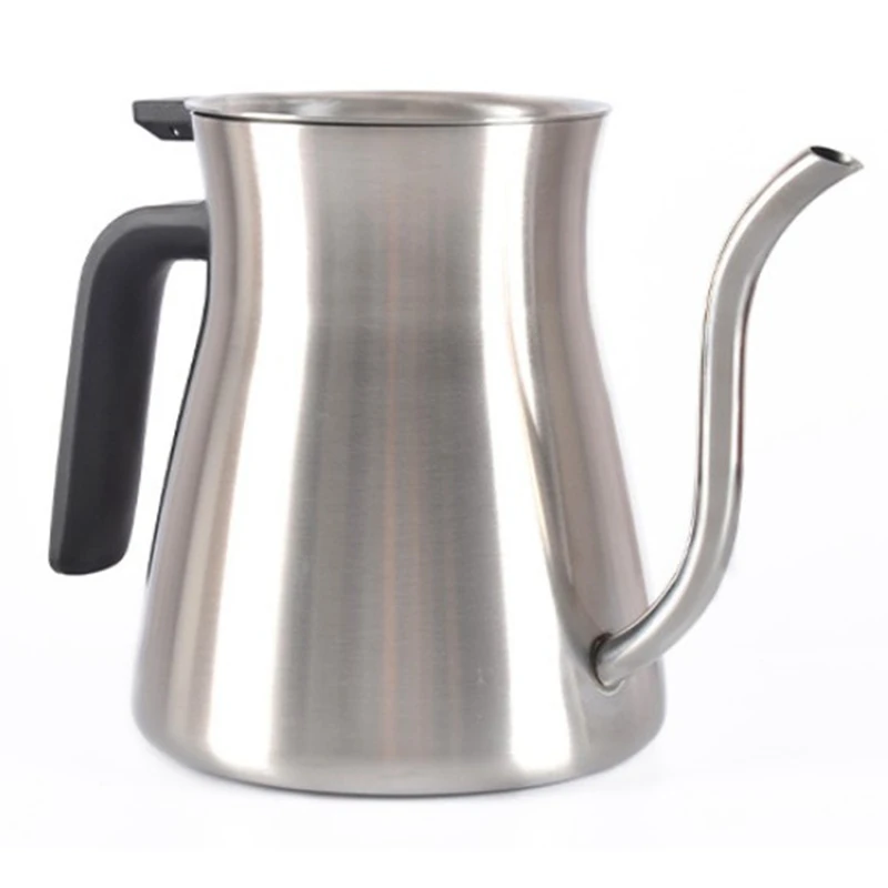 

900Ml Stainless Steel Drip Type Hand-Washing Pot Set Coffee Pot Fine Mouth Pot
