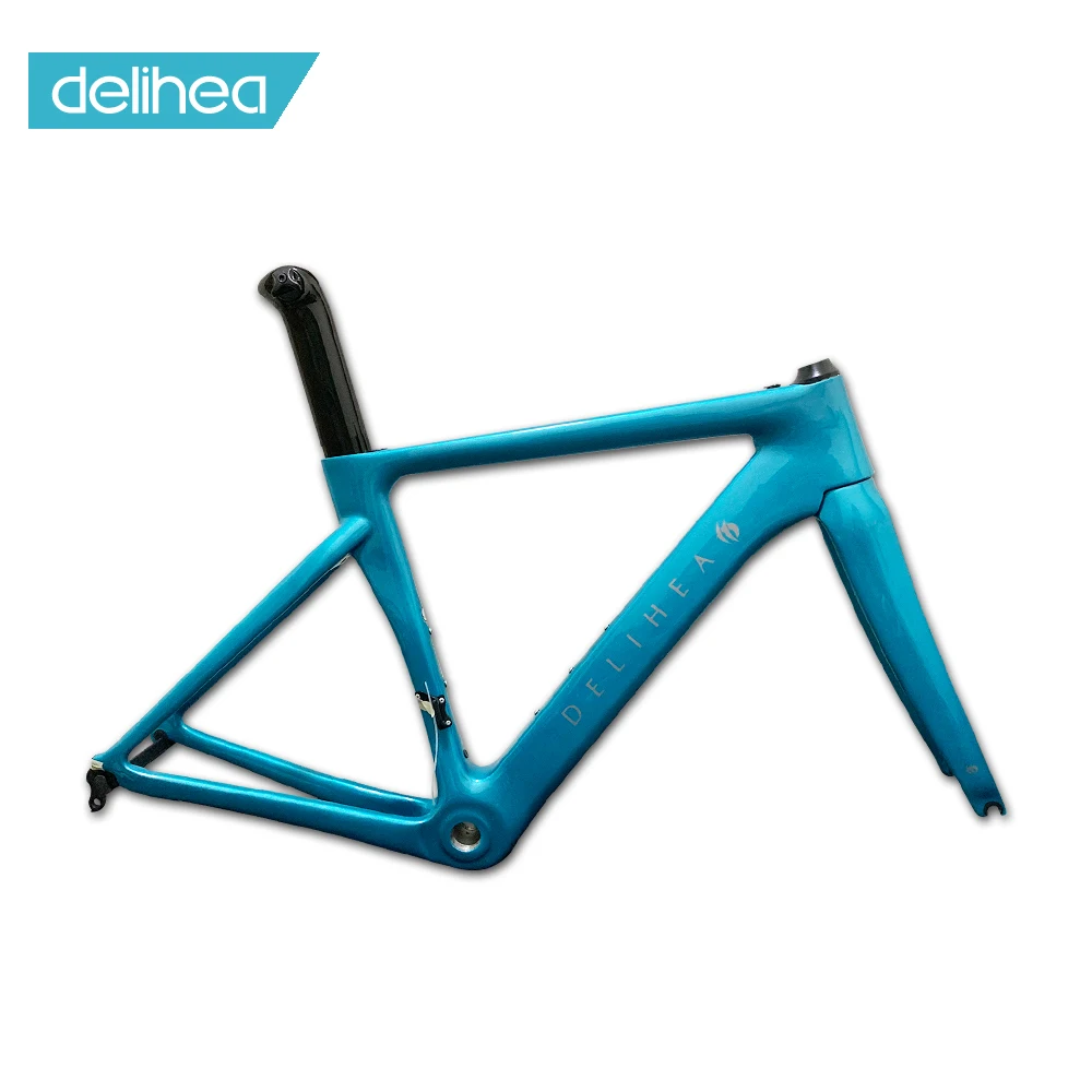 DELIHEA 700C T800 новая модель дорожный гоночный велосипед легкий шоссейный OEM