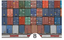  3D Photo Gallery industrial air container background wall decoration mural gym milk tea shop dance room front desk wallpaper 