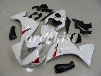

New ABS Injection Motorcycle Full Fairing kit fit for YAMAHA YZF R1 2013 2014 13 14 Body set white red
