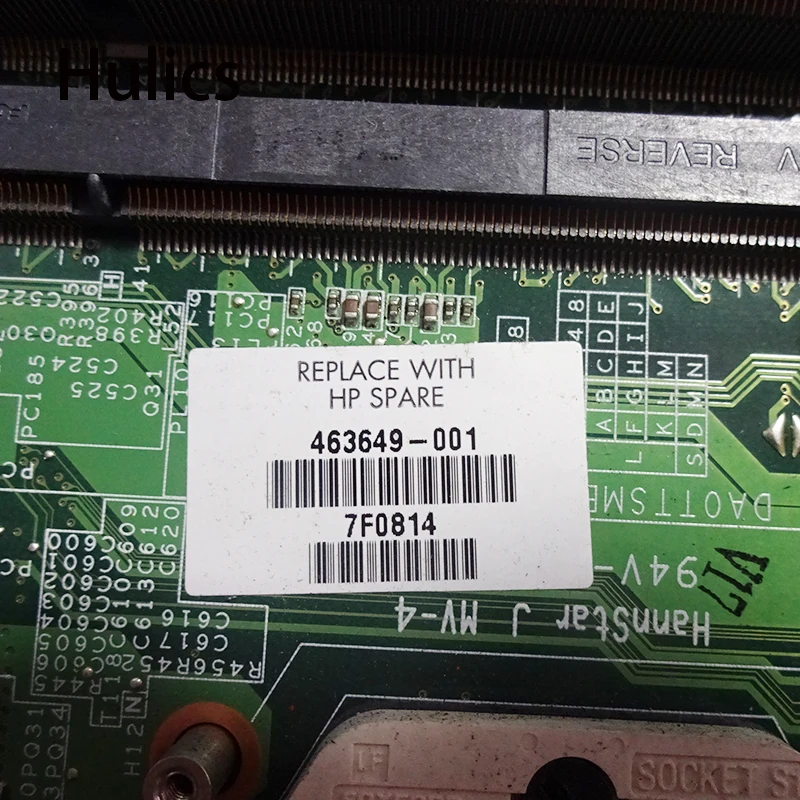 Hulics оригинальная материнская плата ноутбука 463649-001 для hp TX2000 DDR2