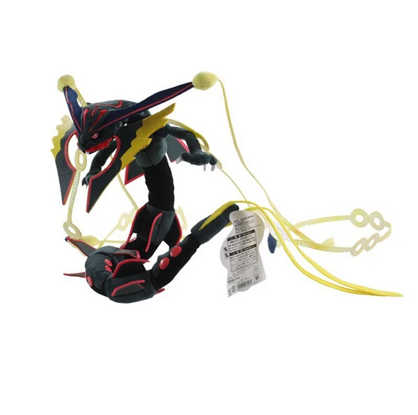 Rayquaza рубиновые Плюшевые игрушки-Драконы Peluche Аниме Фигурка Felpa Bonecas de подарок для детей 3" черный зеленый