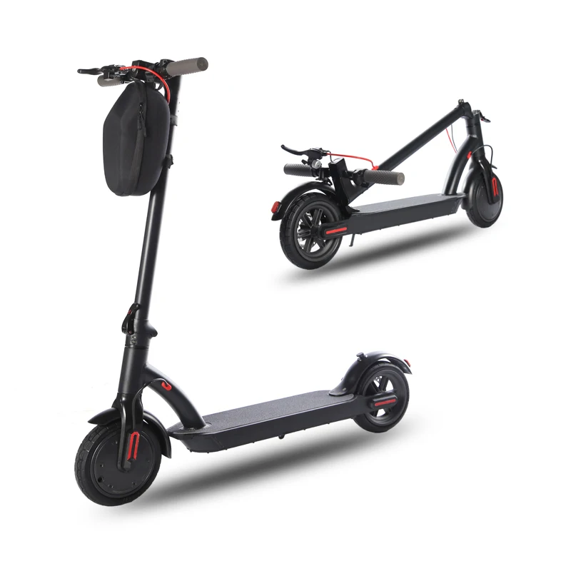 Черный Электрический скутер Smart 2 колесный E скутер 8,5 дюймов скейтборд Ховерборд светодиодный дисплей мини-патинет Электрический для взрослых 30 км аккумулятор - Цвет: Черный