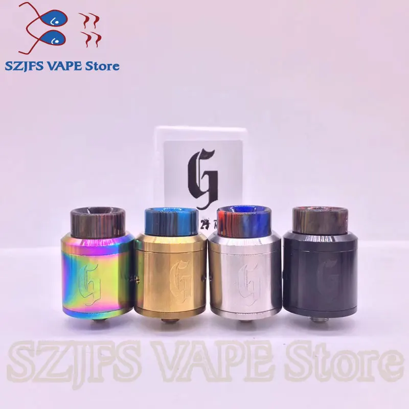 Goon v1.5 атомайзер с регулируемым воздушным потоком 528 24 мм rda Rebuildable Dripping Super bright для