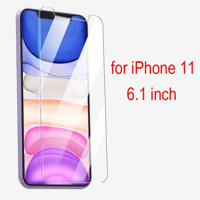 For iPhone 11 10 шт./партия 5 шт. 3 Закаленное стекло для iPhone 11 Pro X XS MAX 6 6s 7 8 Plus 4 4S 5 5S SE 5C Защитная пленка для экрана - Цвет: For iPhone 11