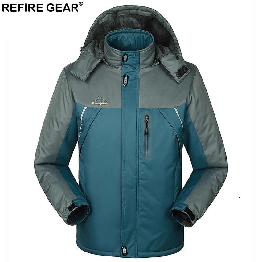 Refire gear уличная Мужская куртка с капюшоном Женская флисовая утолщенная теплая куртка с капюшоном для альпинизма куртка для пешего туризма походная лыжная куртка для кемпинга Мужская