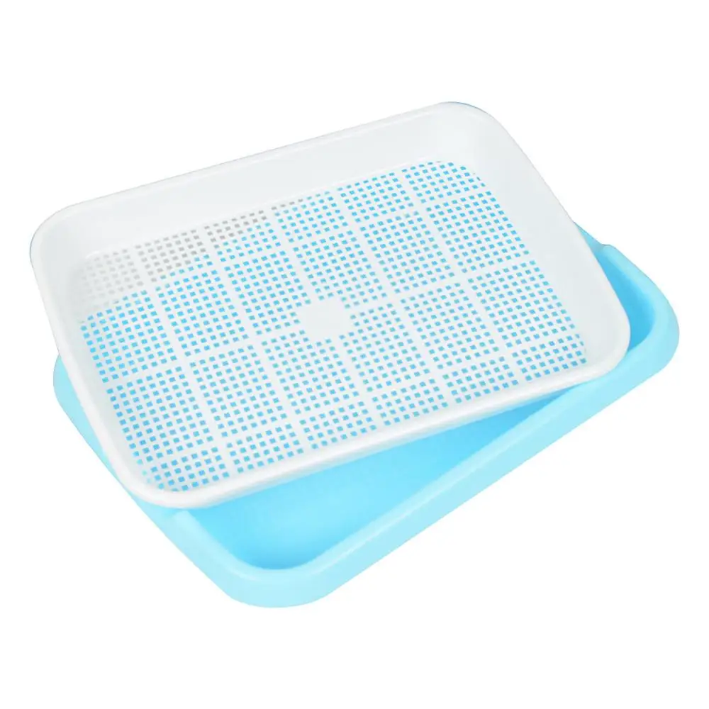 Double-layer Plastic Hydroponic Flower Basket Flower Plant Sprouting Tray Box Sprout Seedling Tray Paper Planting Sprout 40FP14