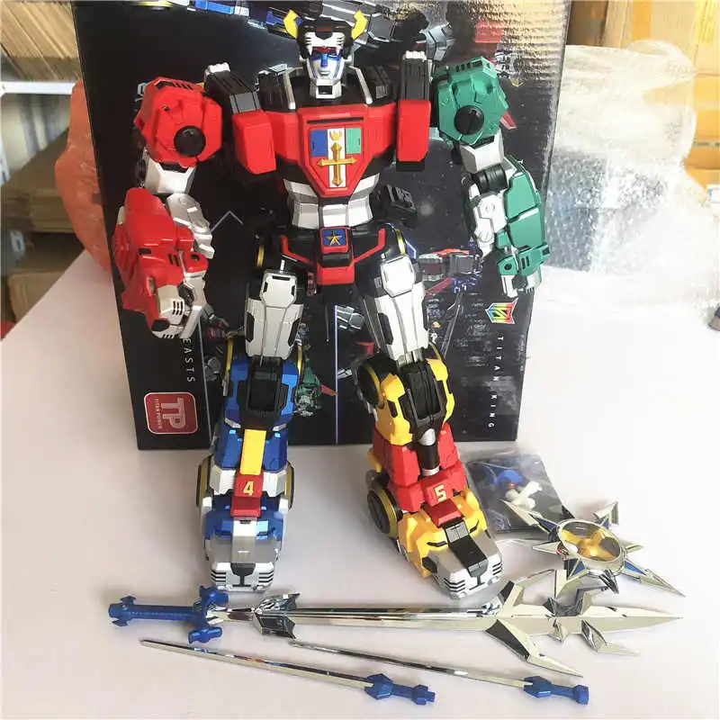 Voltron супер сплав Soul Beast King GoLion Металл трансформация фигурка робота игрушка Рождественский подарок для детей/детей