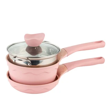 

Baby Baby Food Supplement Pot Multi-function Rice Stone Milk Pot Non-stick Pot Small Pot Omelette Pot Cooking Pot Porridge Pot