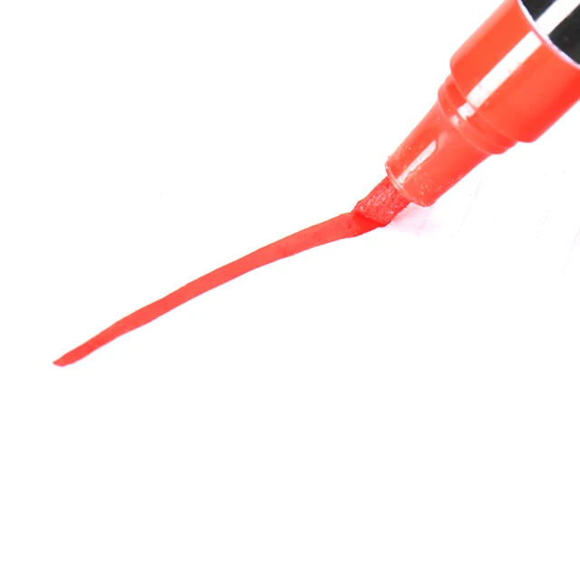 1Db Jelölő Toll Led Kiemelő Jelek 140 Mm*1,5 Mm 8 Színek Opcionális Ferde Nibrush Méhész Queen Méhek Szerszámai - Image 4