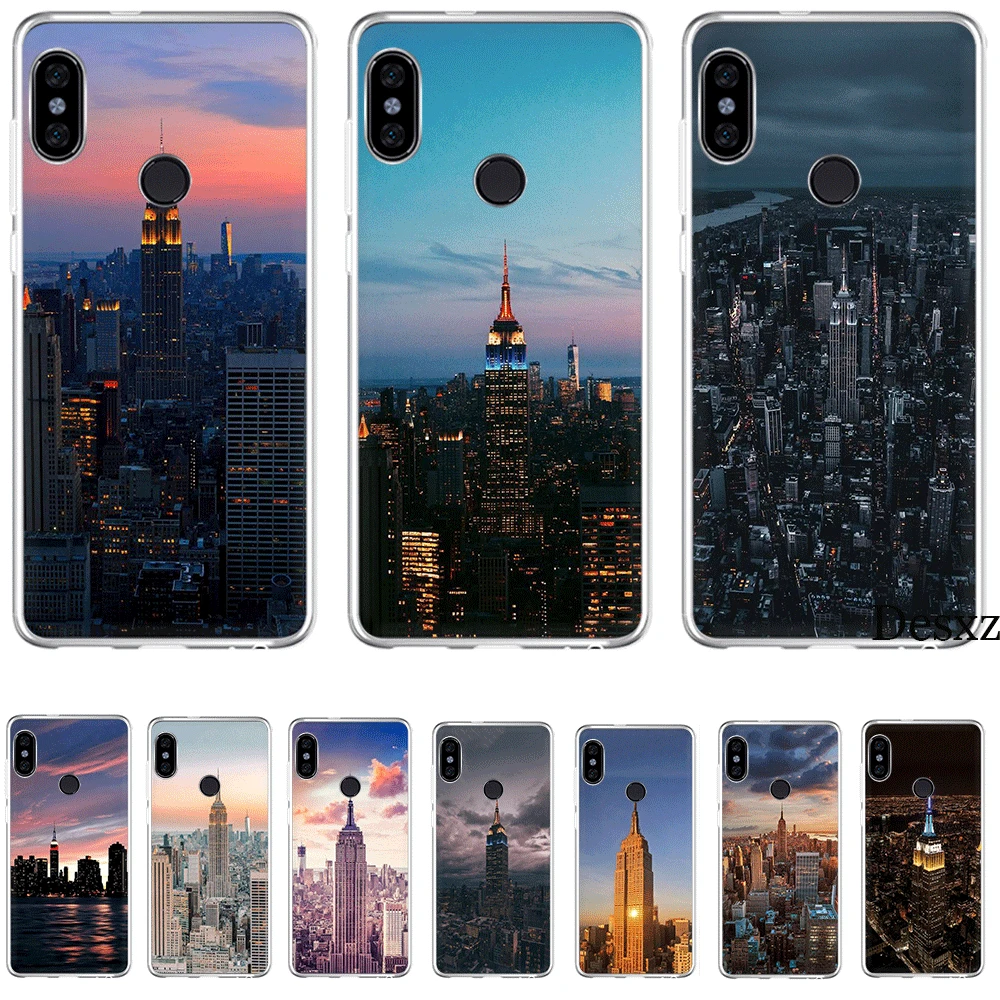 Чехол для Телефона Tpu xiaomi redmi note 4 4X 5 5A 6 7 Pro Empire State Building|Чехлы-накладки| |