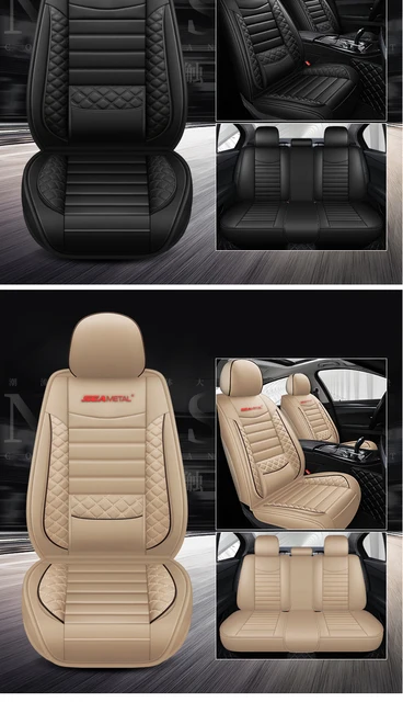 STINGRAY - ESPADA 6PC CAR SEAT COVERS SET (BLACK)