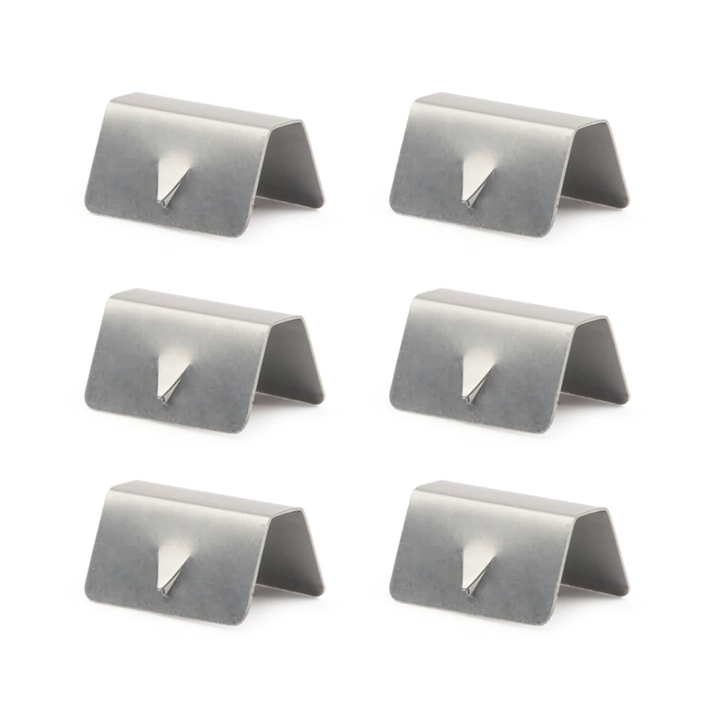 10PCS Wind/Rain Deflector Channel Metal Retaining Clips Stainless Steel F-Best