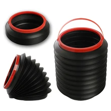 Волшебное ведро Складное телескопическое ведро для мусора ведро для хранения автомобиля Встроенная трубка автомобиль многофункциональный волшебный цилиндр 4L аксессуары