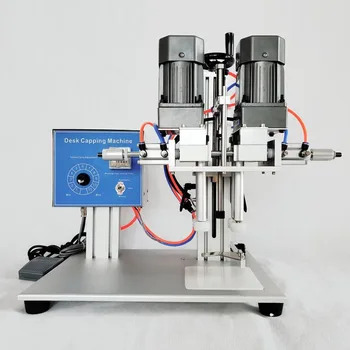 

YTK Desktop Automatic Capping Machine Small Electric Oil Barrel Sealing Machine Capping Machine For Glass Bottles Plastic Bottle