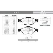 Колодки торм диск перед, к-т FORD Fiesta, KA, Puma. MAZDA 2(2 ш