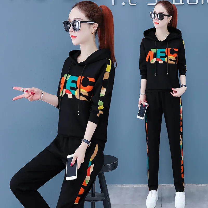 

Korean-style Western Style by Age Casual WOMEN'S Suit 2020 New Style Spring And Autumn Elegant Slimming WOMEN'S Sportswear Two-P