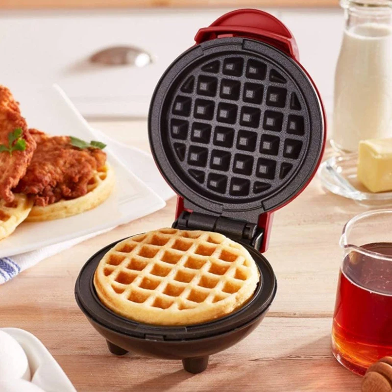 Mini Electric Waffle Maker Bubble Egg Cake Forno Colazione Waffle Machine Egg Cake Forno Pan Eggette Machine Waffle Pot Uk