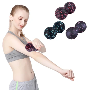 

Yoga Exercise Peanut Massage Ball EVA Peanut Massage Ball Body Fascia Pain Relief Yoga Fitness Fascia Massage Yoga Exercise