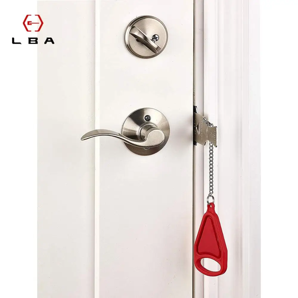 Portable Hotel Door Lock Locks Self-Defense Door Stop Travel Travel Accommodation Door Stopper Door Lock - Image 5
