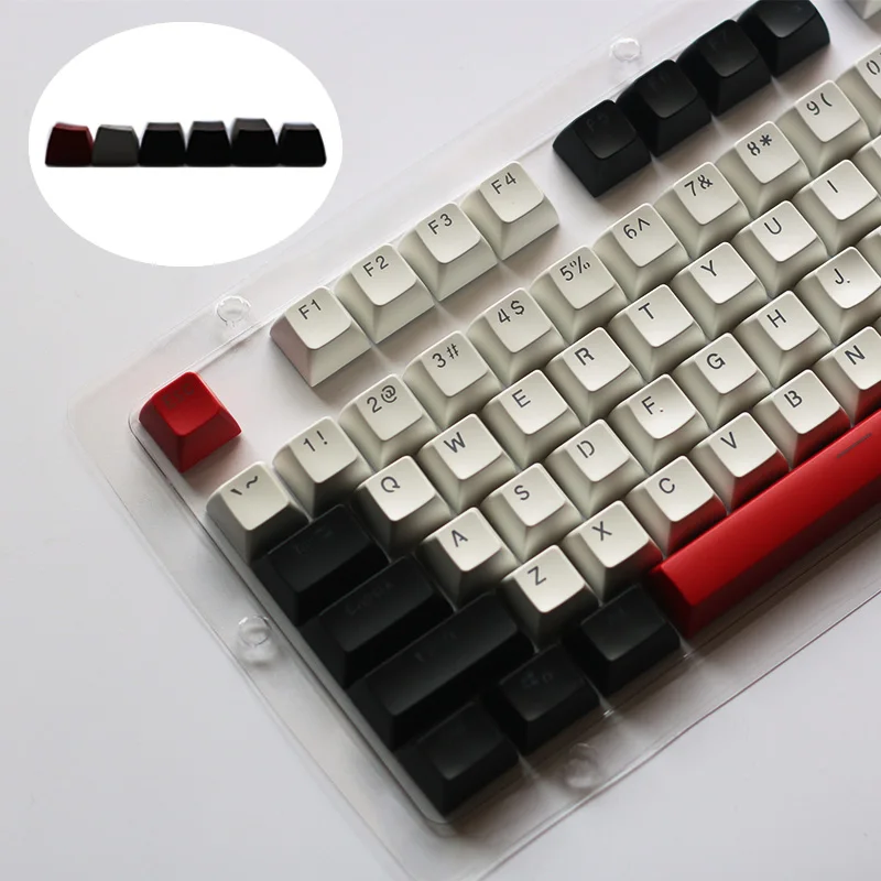  SA key caps 104 keyset Mechanical Keyboard Double Shot Blacklight Keycaps for Cherry MX Switches Sa