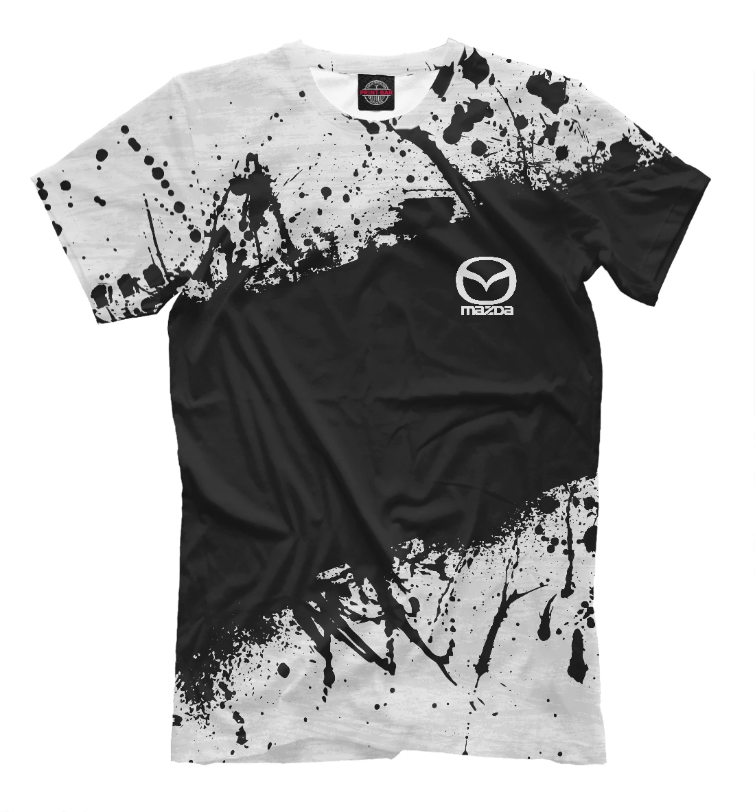 T-shirt Mazda sport (auto) T shirt discount drawing | Мужская одежда