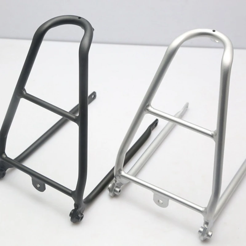 Алюминиевая задняя стойка Q типа для велосипеда Brompton 148G-Silver
