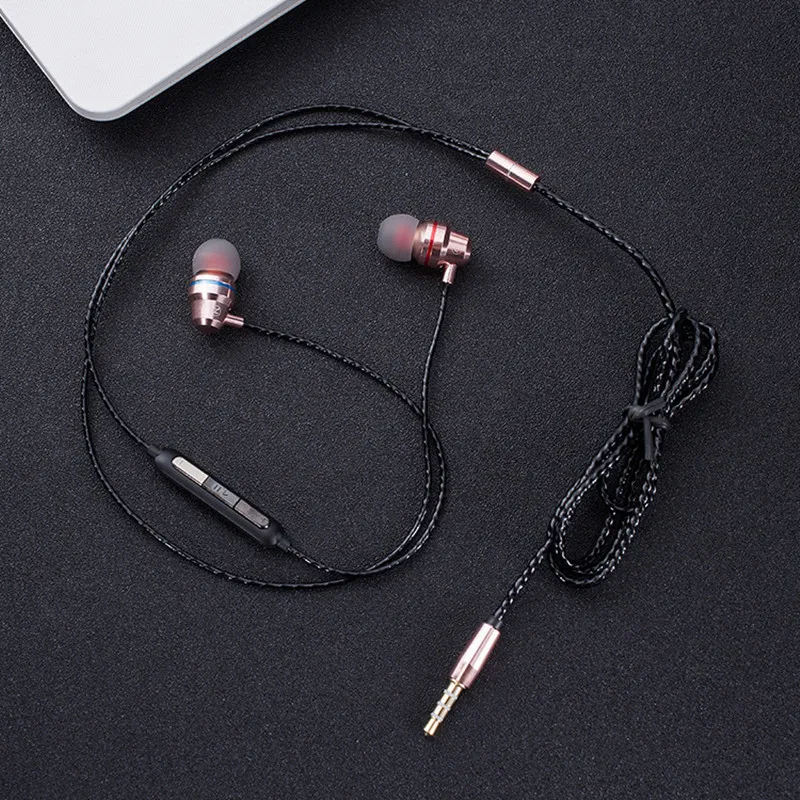 4D наушники вкладыши auriculares с кабелем супер басами гарнитура для геймеров разъем 3