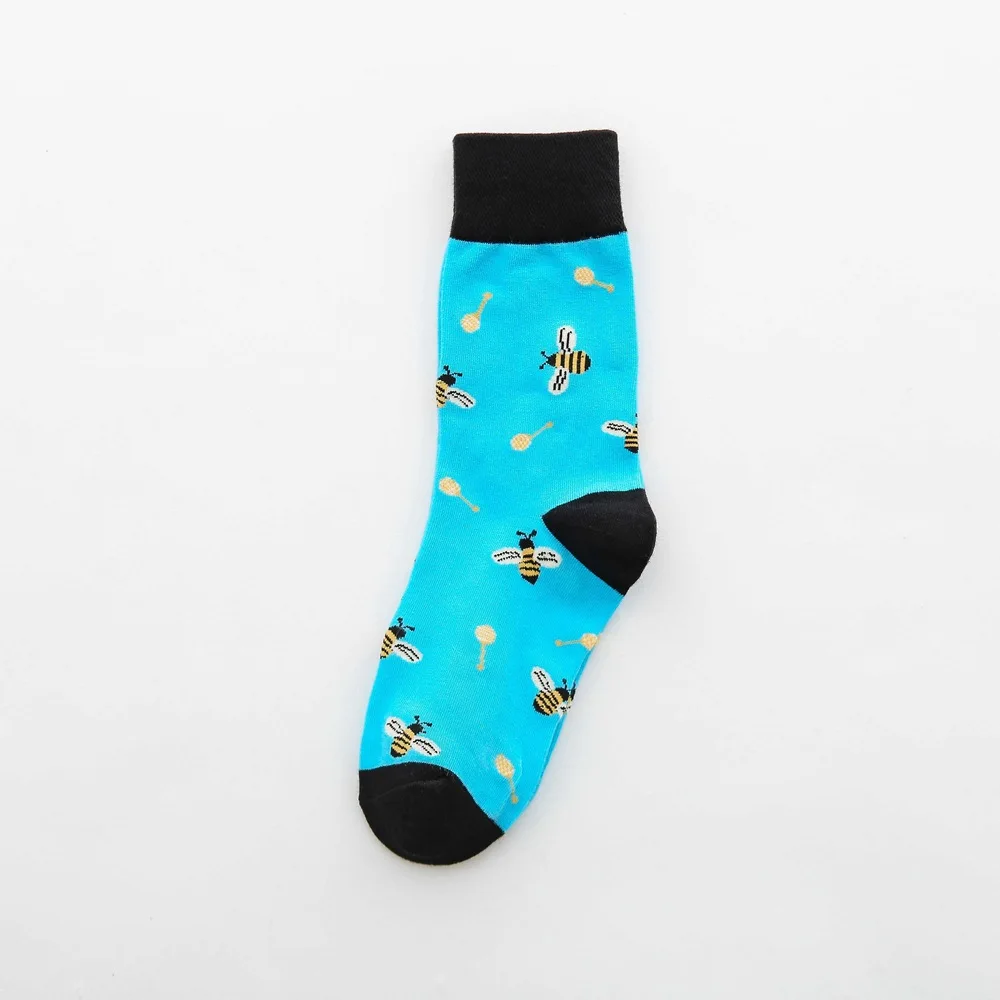 Женский хлопковый ponozky skarpety hombresy mujeres divertidos Halajuku calcetines humored creativos хип-хоп уличный стиль унисекс - Цвет: cs1
