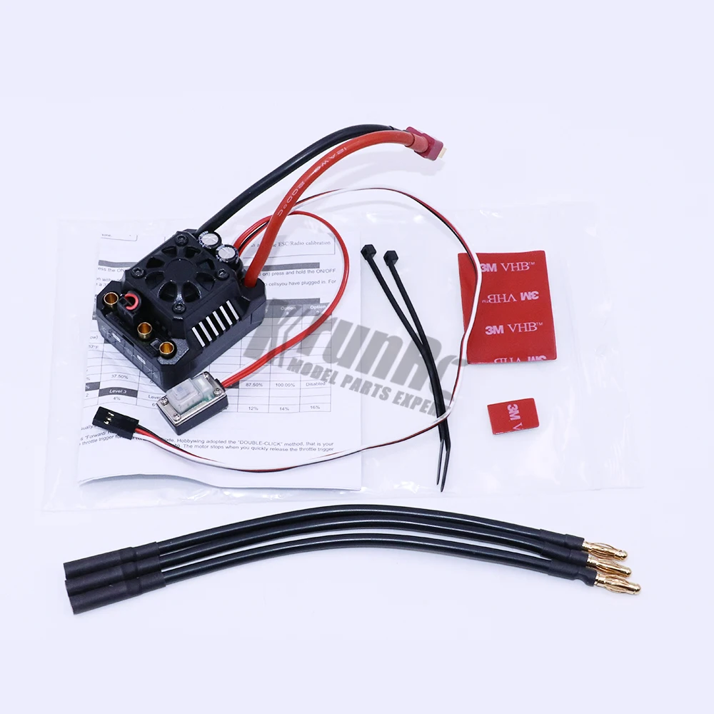 1 шт. HOBBYWING MAX10 SCT RTR 120A бесщеточный ESC для 1/10 SCT грузовик Moster грузовик Радиоуправляемая машина