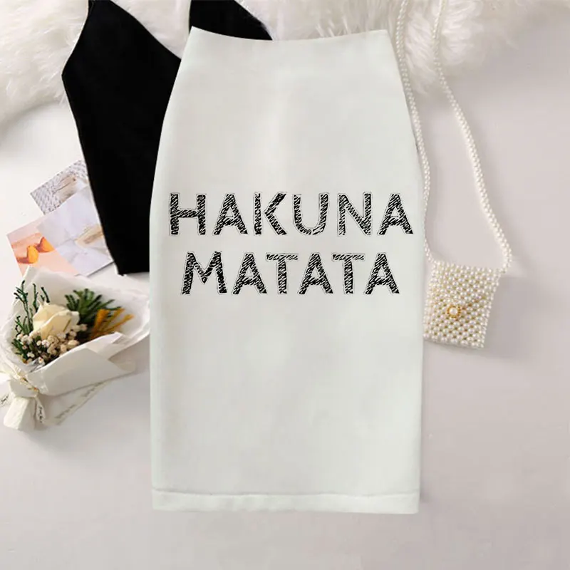 Женская юбка-карандаш Hakuna Matata Ullzang Lion King, сексуальный мини облегающий, большой размер, Юбка Faldas Mujer Moda Jupe Femme - Цвет: 2310