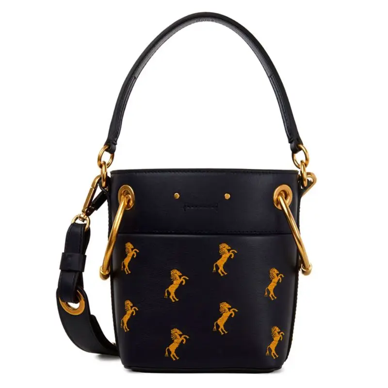 

Women Fashion Leather Bucket Handbag Shoulder Lady Crossbody Drawstring Bag Tote Messenger Satchel