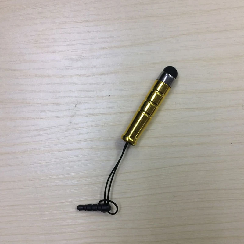 Bullet Capacitive Pen Stylus Mobile Phone Tablet with Dust Plug Capacitive Screen Universal Handwriting Stylus