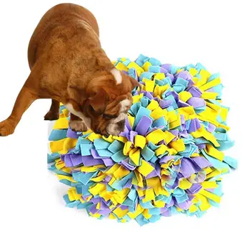 

Dogs Snuffle Mat Pet Leak Food Anti Choking Mat Cat Dog Training Blanket Nose Work Toy Pet Slowing Feeding Dog Play Mats