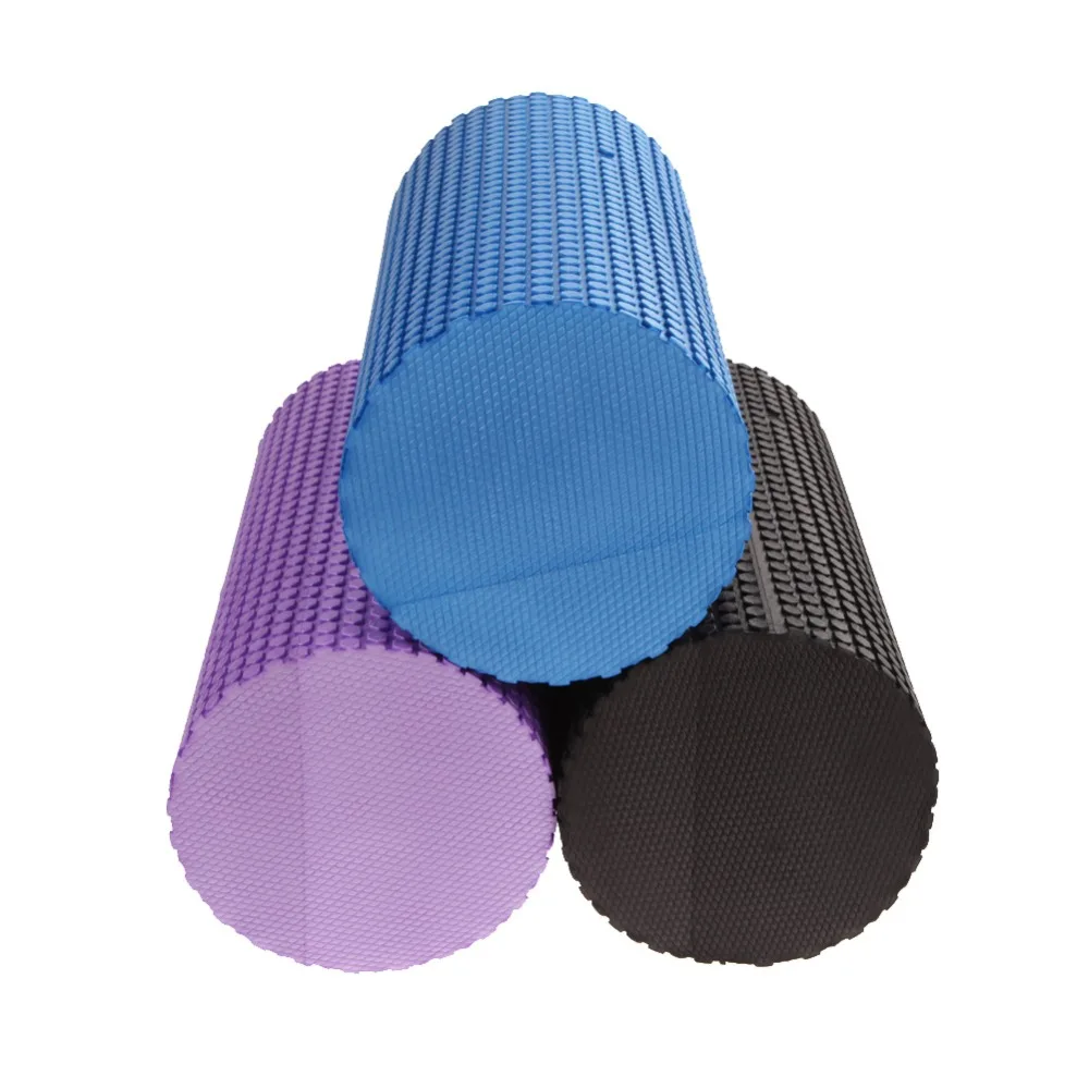Поролоновый ролик для йоги, 30 см, для тренажерного зала, для занятий йогой, блок для фитнеса, EVA, плавающая точка триггера для упражнений, физический массаж, терапия, 3 цвета