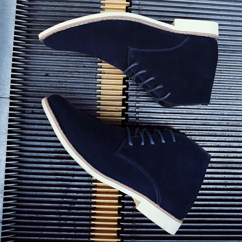 Men's High-top Chelsea Boots Spring Autumn Comfortable Formal Soft Oxford For Men