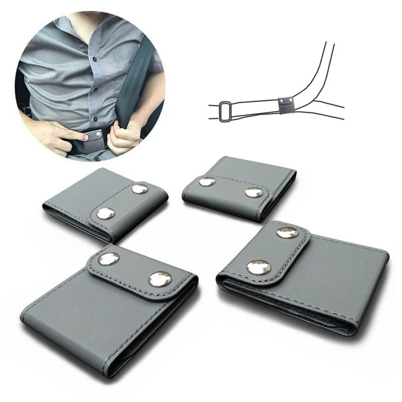 2Pcs/Lot Car Seatbelt Adjuster Comfort Auto Shoulder Neck Strap Positioner Locking Clip Protector Universal Car Seat Belt Safety